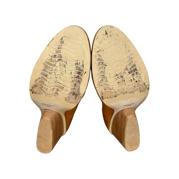 Matisse Fireside Boot Shearling Interior Size 9.5 Cognac - Picture 5 of 8